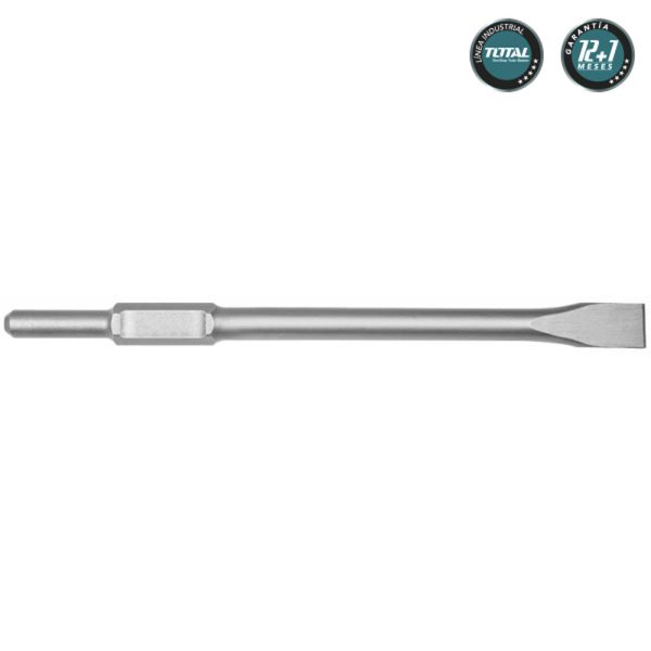 Cincel Plano Sds Hex 28x35x530mm Para Demoledor Total