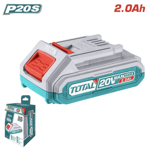 Batería De 20v - 2.0ah Para Múltiples Herramientas Total