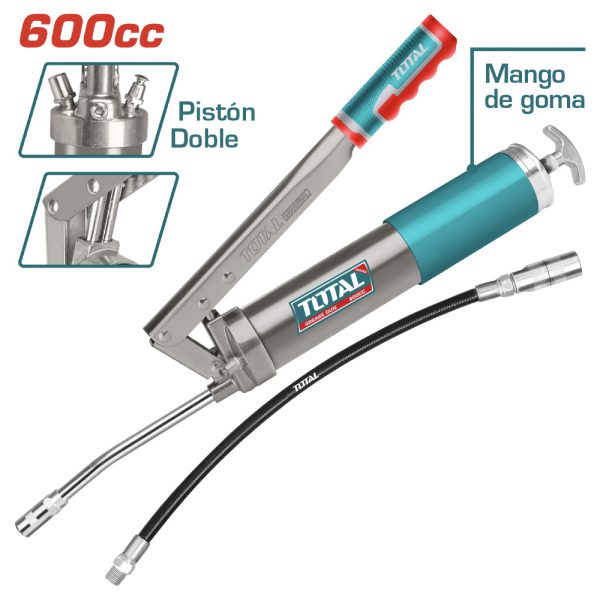 Pistola Engrase Industrial 600cc 3600 Psi Total