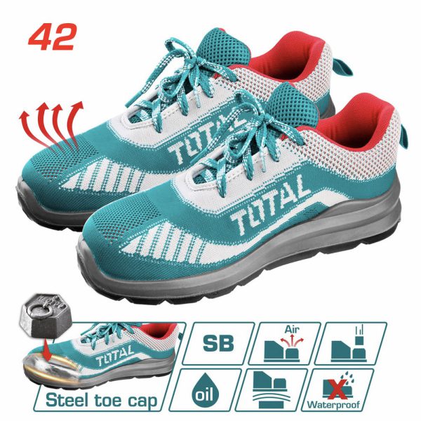 Total Zapatos De Seguridad Con Punta De Acero Talla 40 A 42