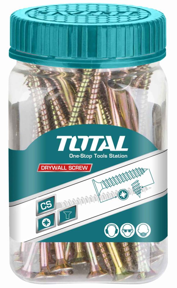 Tornillo Madera Zincado 5.0x50mm Pozidrive 100pcs Total