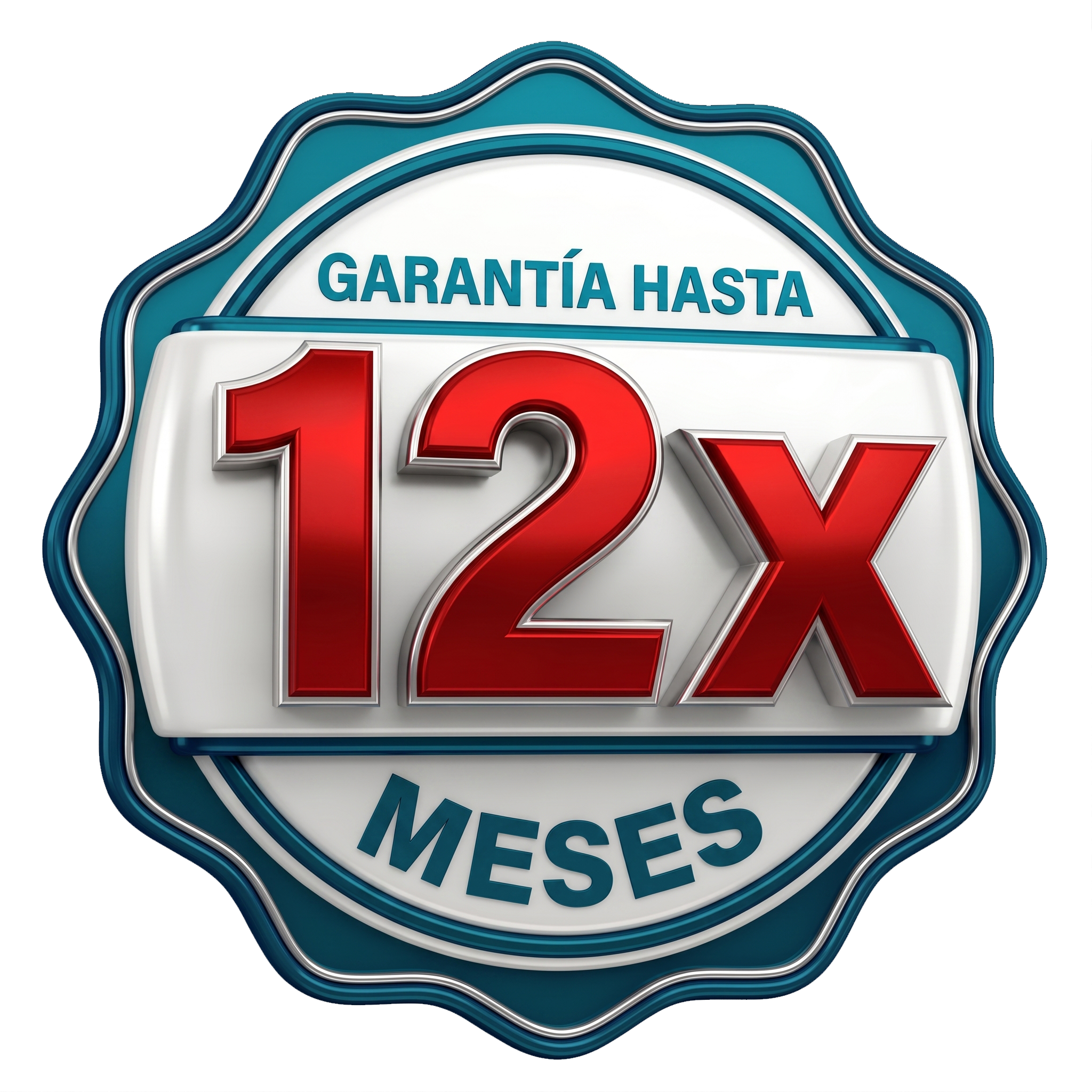 Sello garantía hasta 12x meses